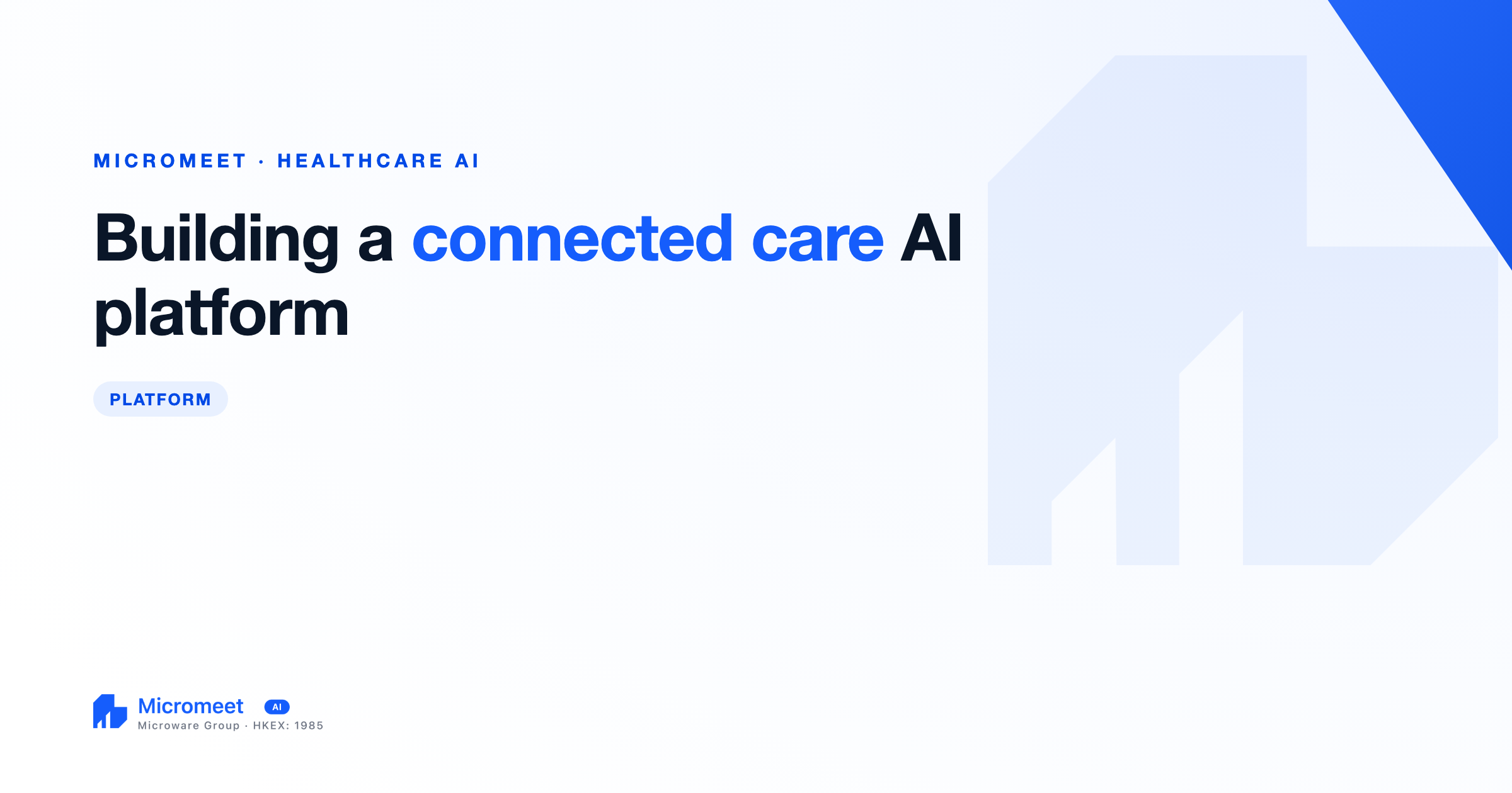 Building a Connected Healthcare Ecosystem: From Point Solutions to Platform