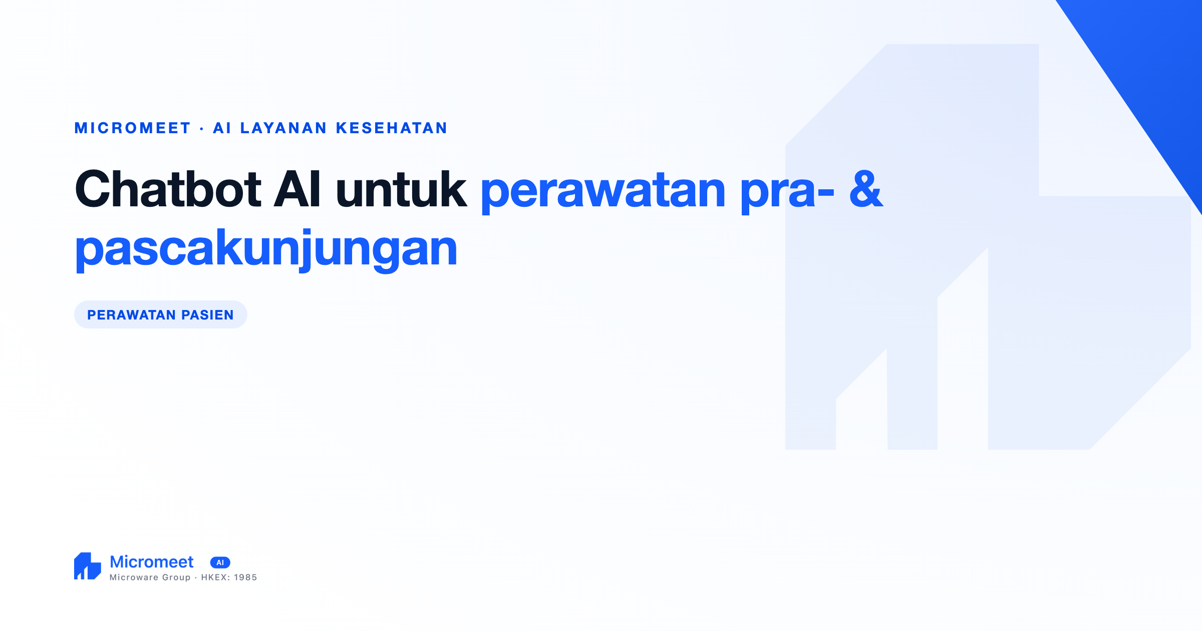 Peran AI Chatbot dalam Perawatan Pasien Prakonsultasi dan Pascakonsultasi
