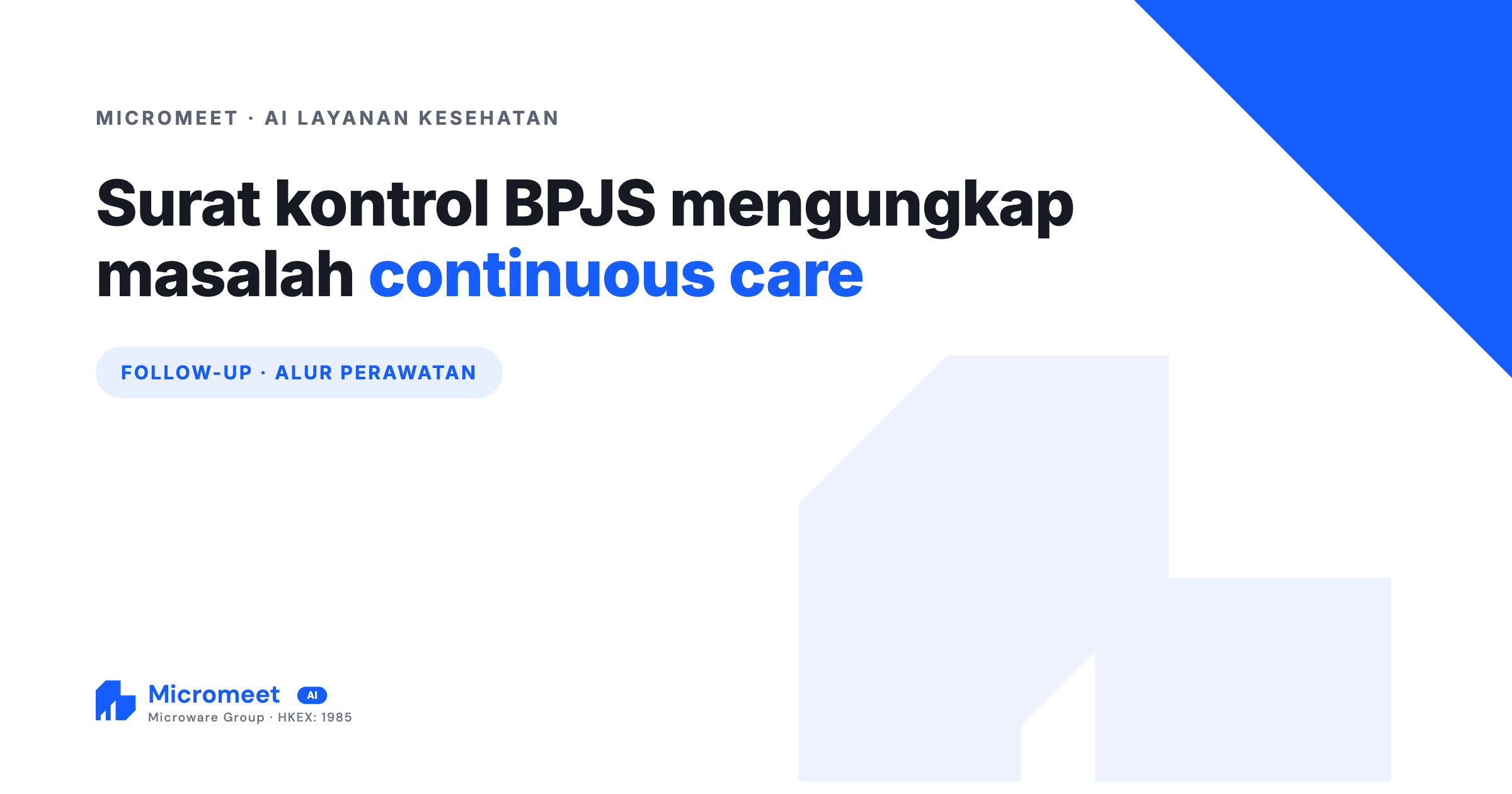 Apa yang Diungkap Diskusi BPJS Surat Kontrol tentang Continuous Care