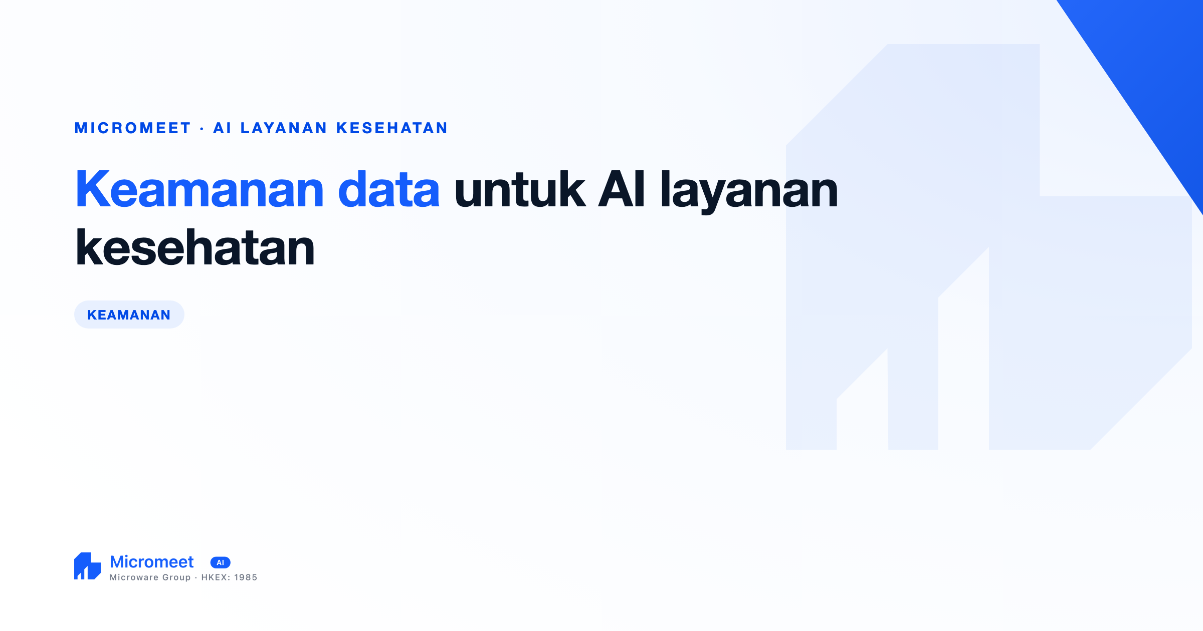 Keamanan Data dalam AI Layanan Kesehatan: Yang Perlu Diketahui Tim IT Rumah Sakit