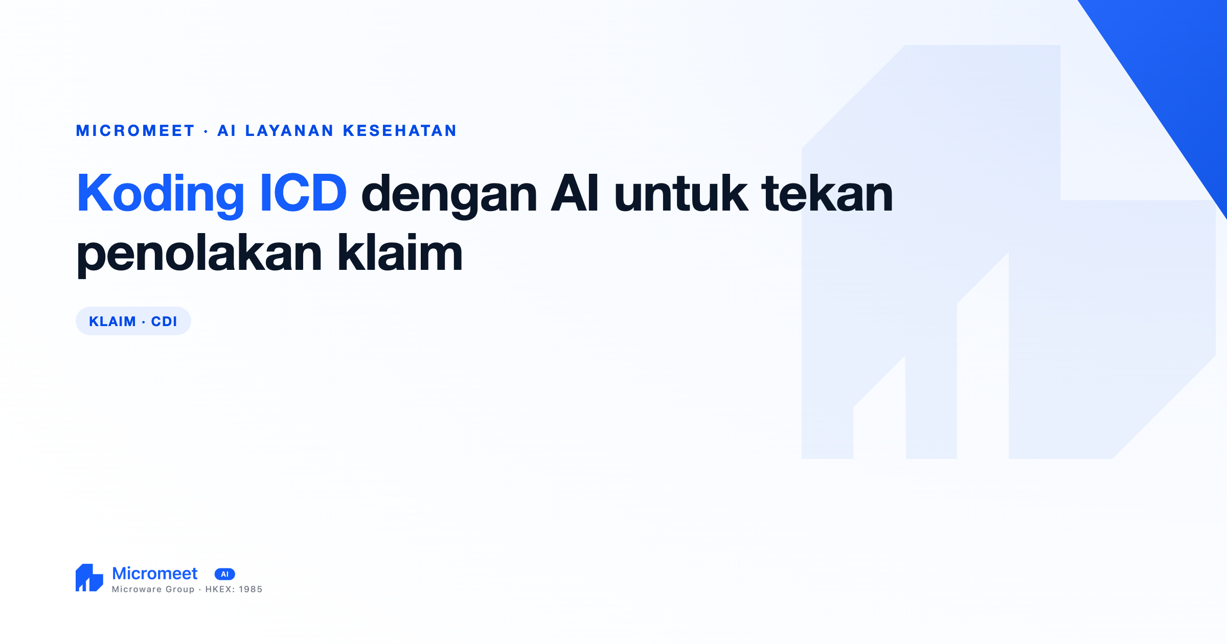 Otomasi Koding ICD-10/11 untuk Kesiapan Klaim