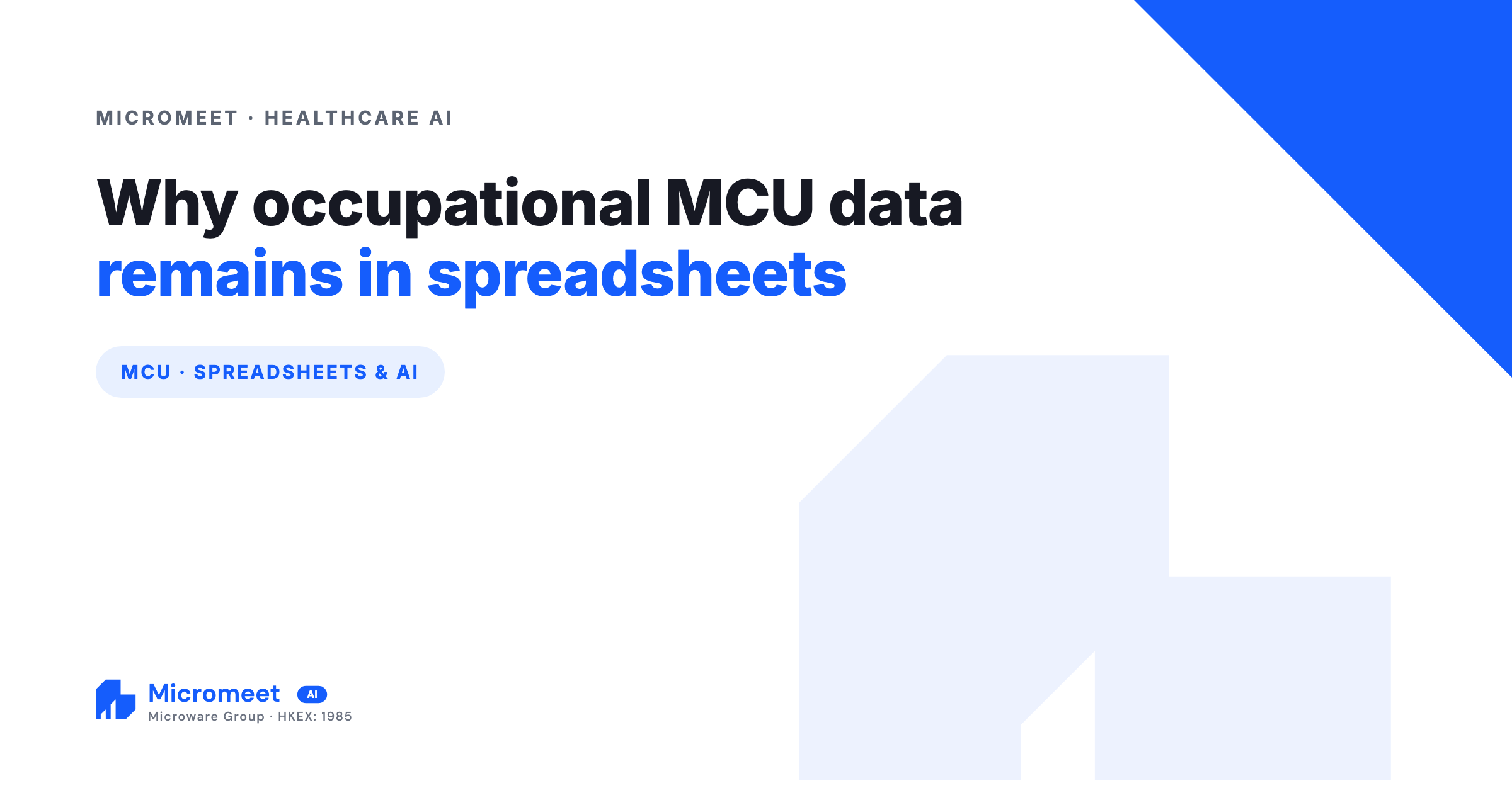 Why Occupational Check-Up Data Often Remains in Spreadsheets (and How Governed AI Assists)